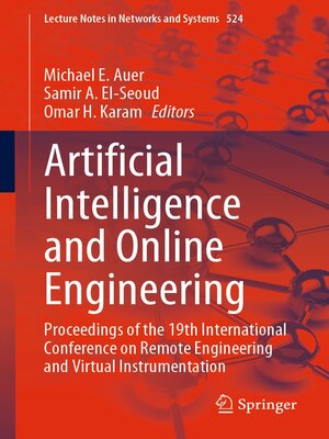 cover image of Artificial Intelligence and Online Engineering